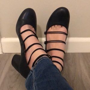 Nine West Strappy Heels